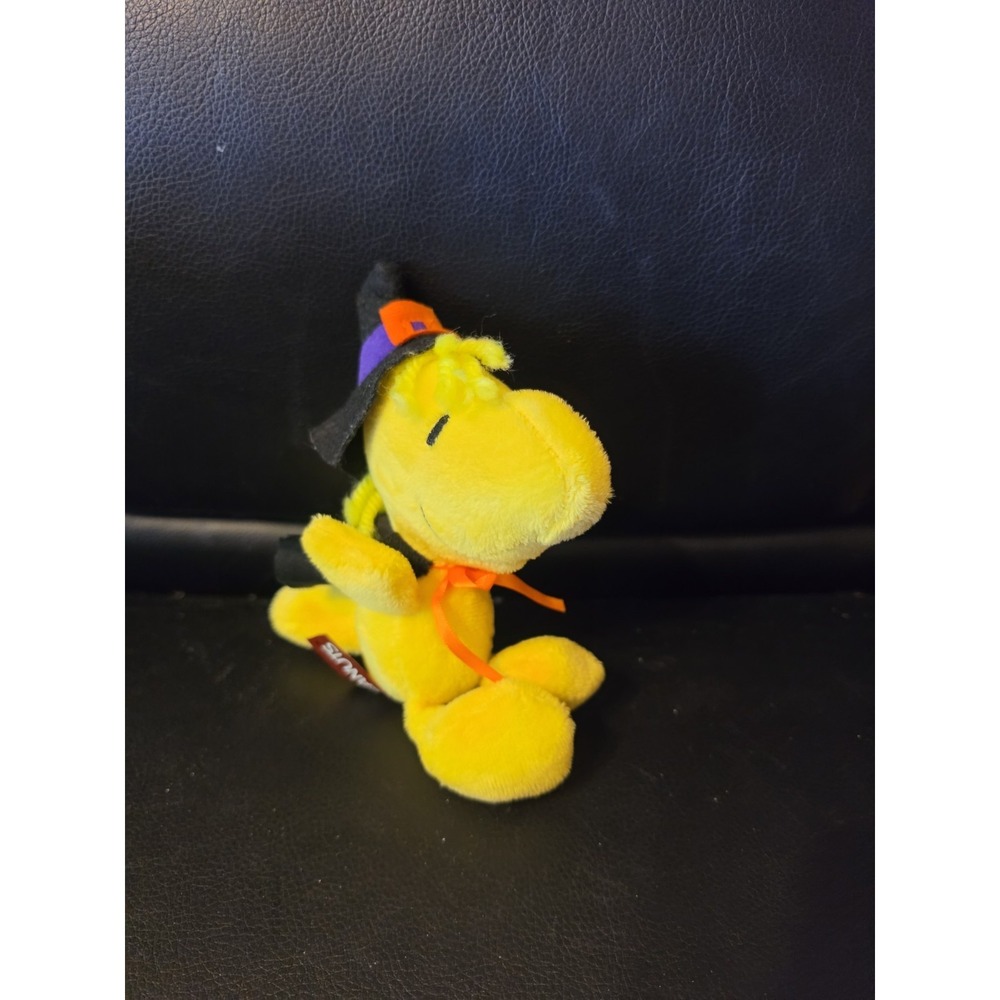 Peanuts Halloween Yellow Plush Woodstock WITCH